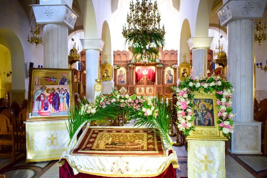 Ο Πανηγυρικός Εσπερινός της Κοιμήσεως της Θεοτόκου